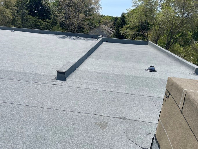 Flameless Roofing for Commercial Building